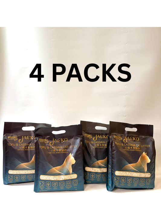 Best Value! Tofu x Cassava Cat Litter *4 Packs*