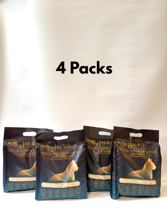 Most Popular! 買多4包更抵 Tofu x Cassava Cat Litter 豆腐木薯混合貓砂 *4 Packs*