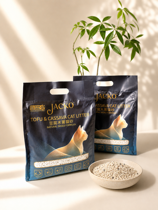 Trial Offer 試用之選 - Tofu & Cassava Cat Litter 豆腐木薯混合貓砂 | 2 Packs