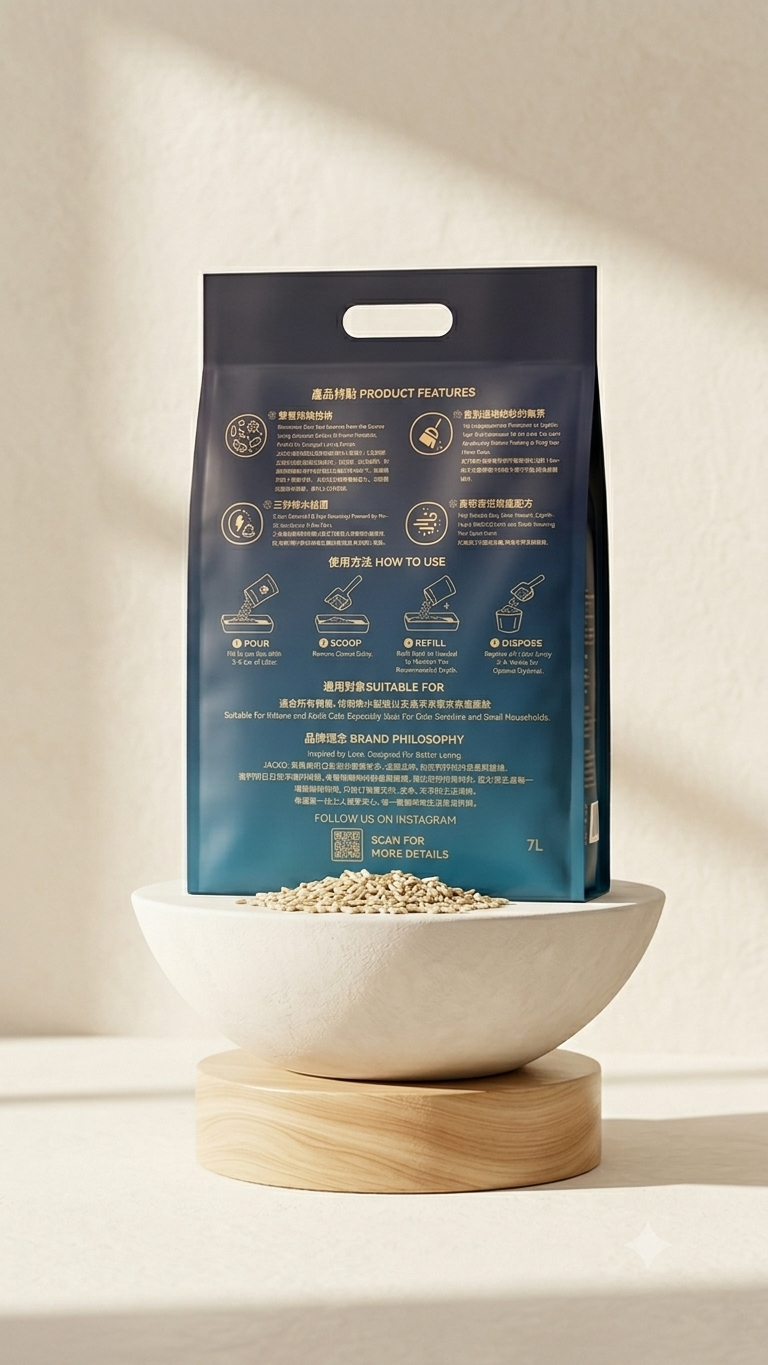 Tofu & Cassava Cat Litter